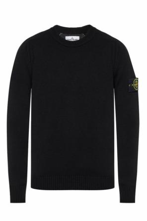 Sweater with removable logo, zdjęcie 1 Sweater with removable logo od Stone Island